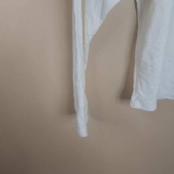 Six Fifty Take My Hand Long Sleeve Knit Top in White Size M - Picture 4 of 9